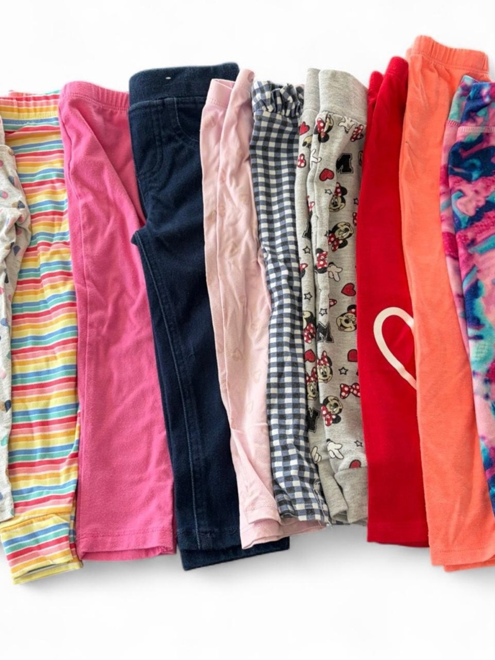 Girls 24 months Multi-Color & Pattern Leggings Lot